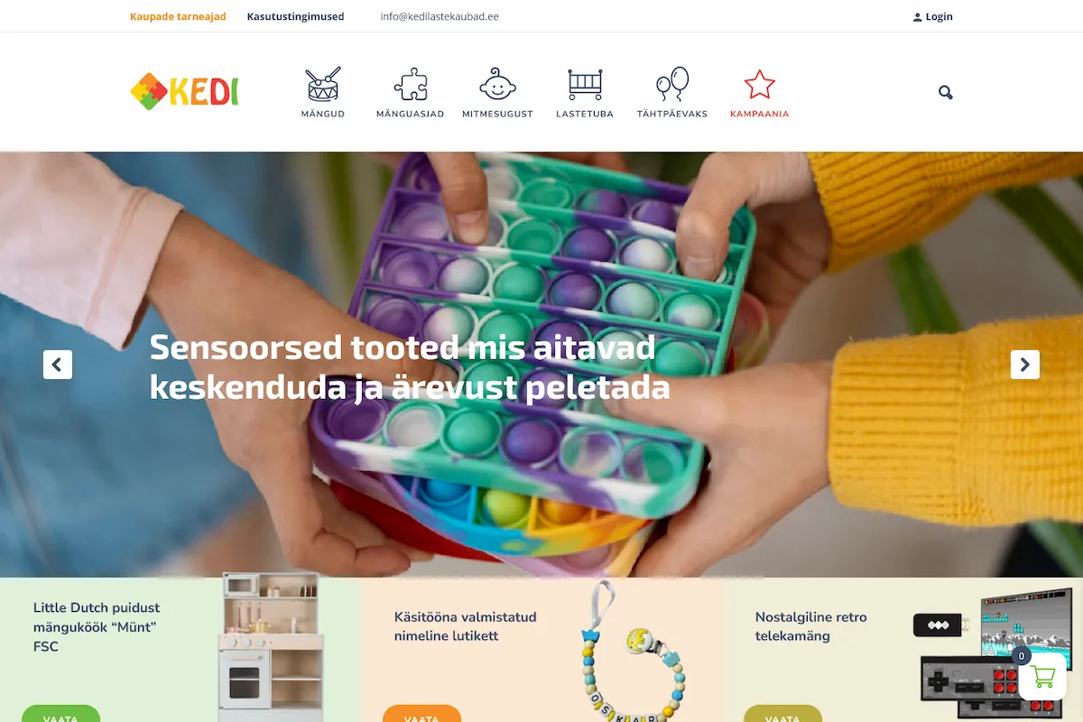 KEDI Lastekaubad